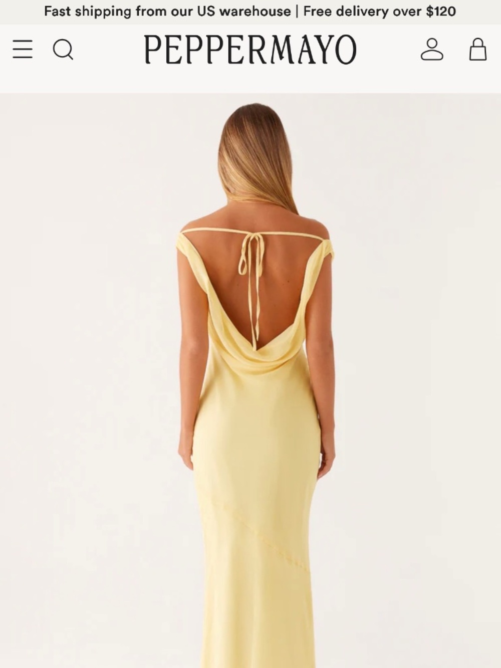 Peppermayo Brittany Chiron maxi dress
